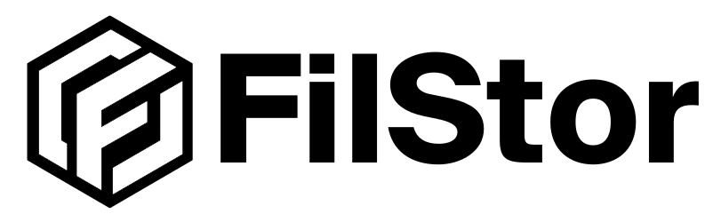 FilStor Black Logo